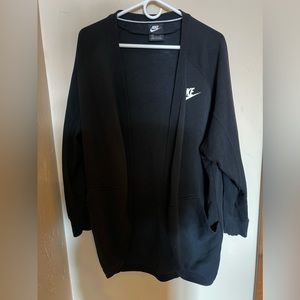 NIKE Long Sweatshirt Cardigan